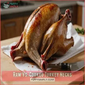 Raw Vs. Cooked Turkey Necks