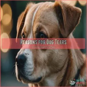 Reasons for Dog Tears