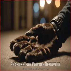 Reasons for Pawing Behavior