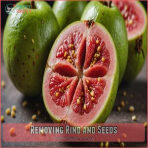 Removing Rind and Seeds