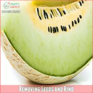 Removing Seeds and Rind