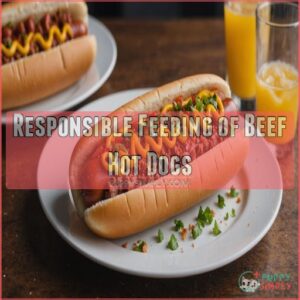 Responsible Feeding of Beef Hot Dogs