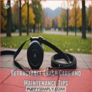 Retractable Leash Care and Maintenance Tips