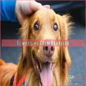 Rewarding Calm Behavior