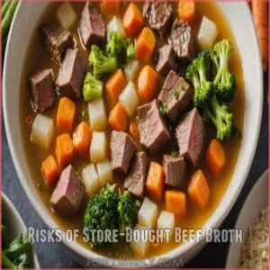 Risks of Store-Bought Beef Broth