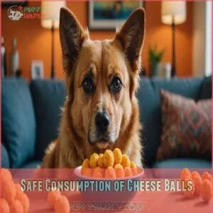 Safe Consumption of Cheese Balls
