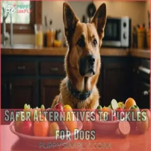 Safer Alternatives to Pickles for Dogs