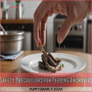 Safety Precautions for Feeding Anchovies