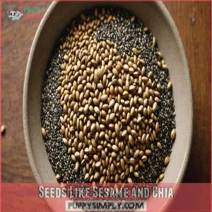 Seeds Like Sesame and Chia