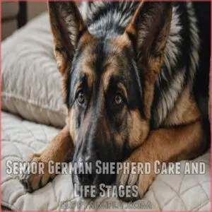 Senior German Shepherd Care and Life Stages