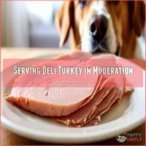 Serving Deli Turkey in Moderation Serving Deli Turkey in Moderation