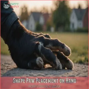 Shape Paw Placement on Hand