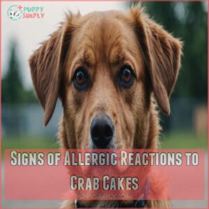 Signs of Allergic Reactions to Crab Cakes