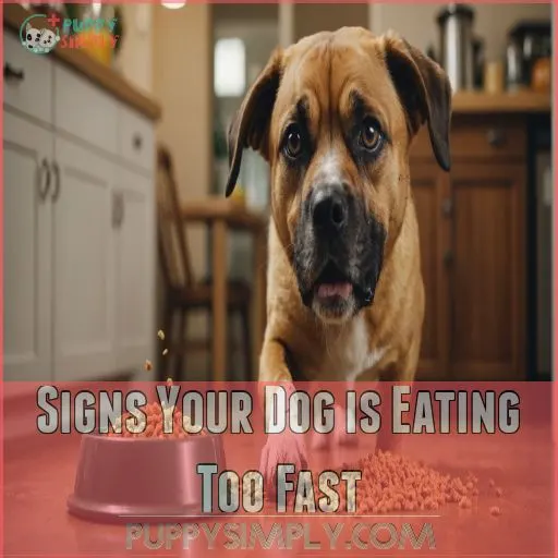 Signs Your Dog is Eating Too Fast