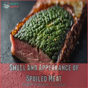 Smell and Appearance of Spoiled Meat