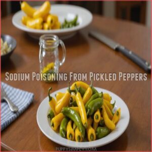 Sodium Poisoning From Pickled Peppers