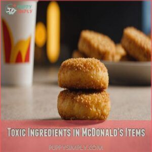 Toxic Ingredients in McDonald's Items Toxic Ingredients in McDonald's Items