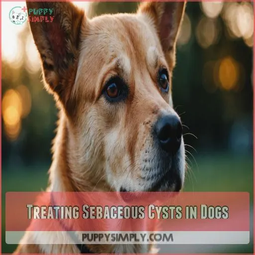 Treating Sebaceous Cysts in Dogs