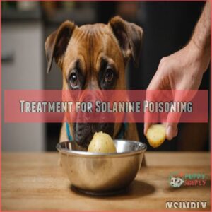 Treatment for Solanine Poisoning