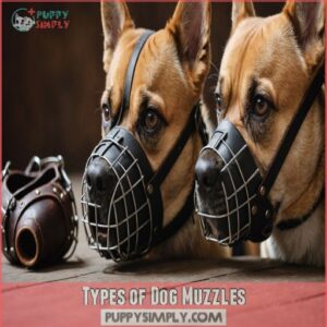 Types of Dog Muzzles