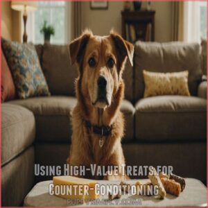 Using High-Value Treats for Counter-Conditioning