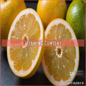 Vitamin C Content