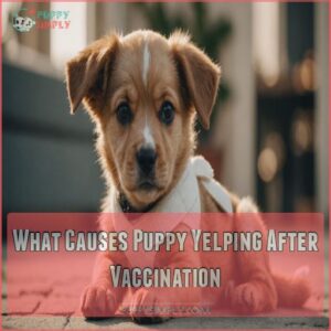 What Causes Puppy Yelping After Vaccination