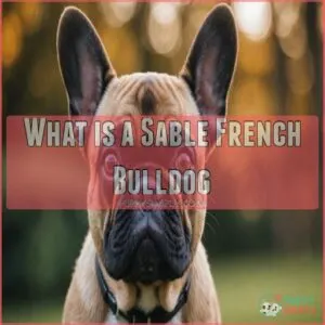 What is a Sable French Bulldog