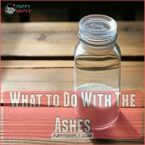 What to Do With The Ashes