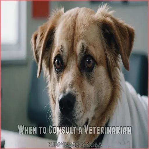 When to Consult a Veterinarian