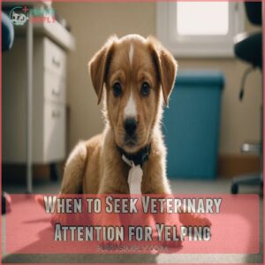 When to Seek Veterinary Attention for Yelping