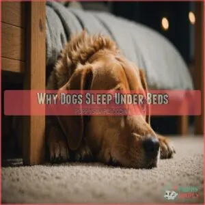 Why Dogs Sleep Under Beds