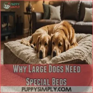 Why Large Dogs Need Special Beds