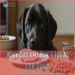 Why Salami Isn't Ideal for Dogs