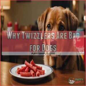 Why Twizzlers Are Bad for Dogs Why Twizzlers Are Bad for Dogs