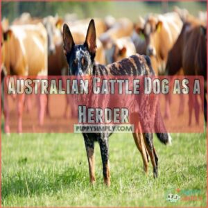 Australian Cattle Dog as a Herder