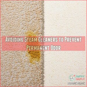 Avoiding Steam Cleaners to Prevent Permanent Odor