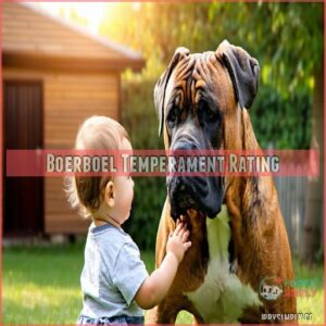 Boerboel Temperament Rating