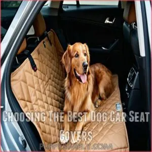 Choosing The Best Dog Car Seat Covers