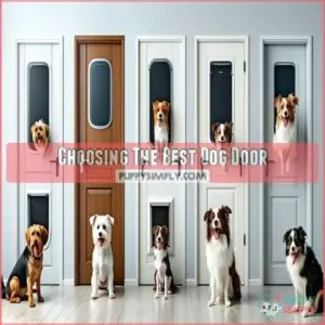 Choosing The Best Dog Door