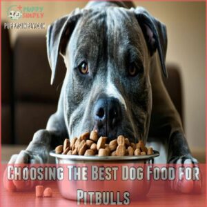 Choosing The Best Dog Food for Pitbulls