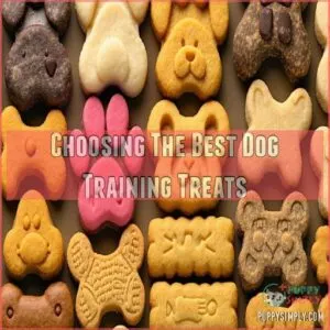 Choosing The Best Dog Training Treats