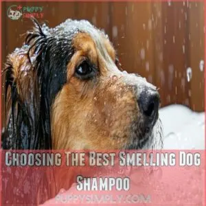 Choosing The Best Smelling Dog Shampoo