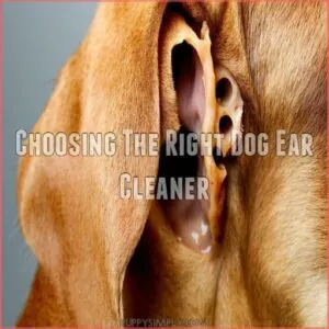 Choosing The Right Dog Ear Cleaner