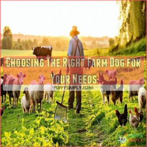 Choosing The Right Farm Dog for Your Needs