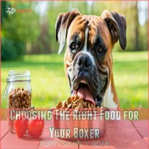 Choosing The Right Food for Your Boxer