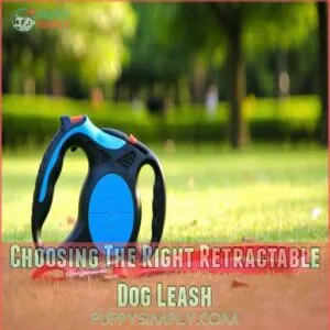 Choosing The Right Retractable Dog Leash