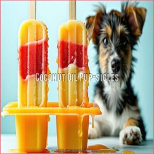 Coconut Oil Pup-sicles