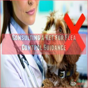 Consulting a Vet for Flea Control Guidance