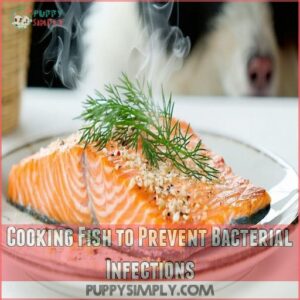 Cooking Fish to Prevent Bacterial Infections